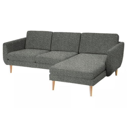Smedstorp 3-zits met chaise longue hoes rechts