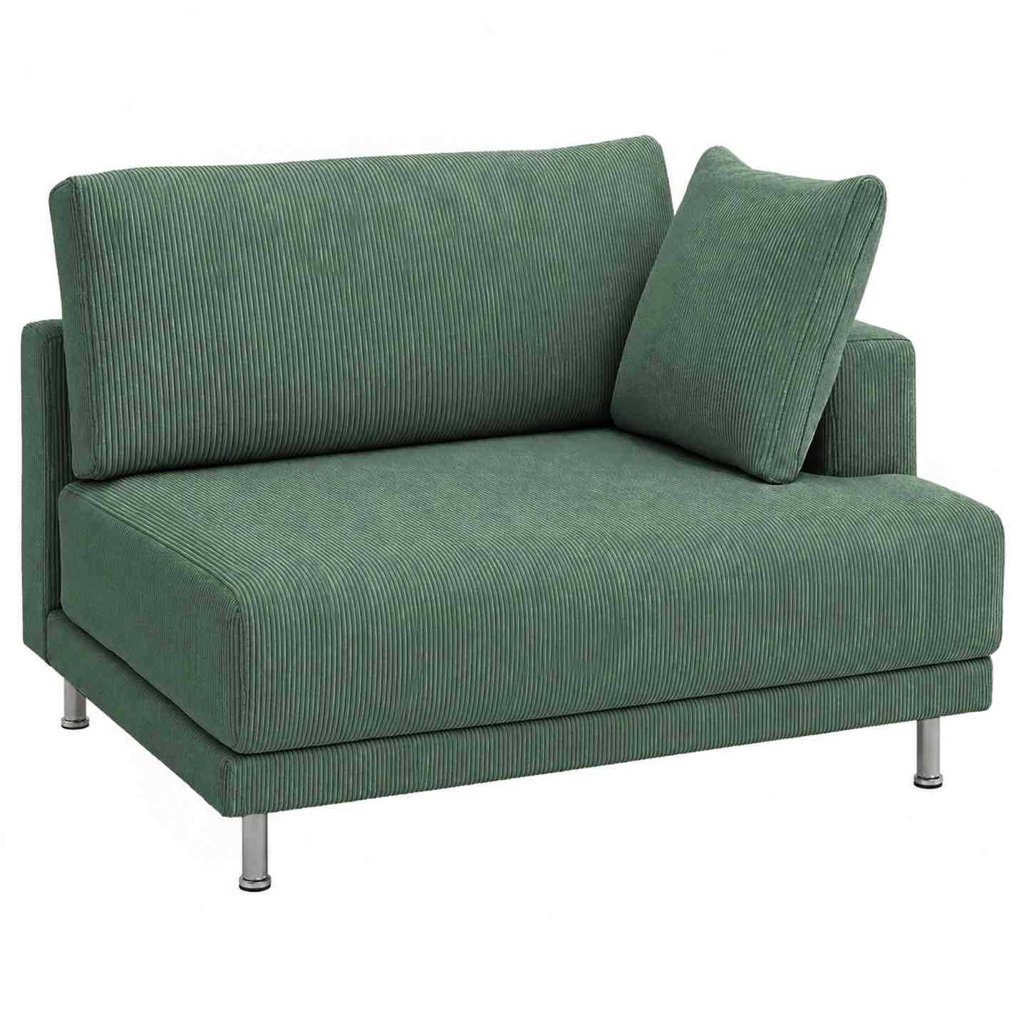 Uppåkra 1.5-seat module with right armrest cover