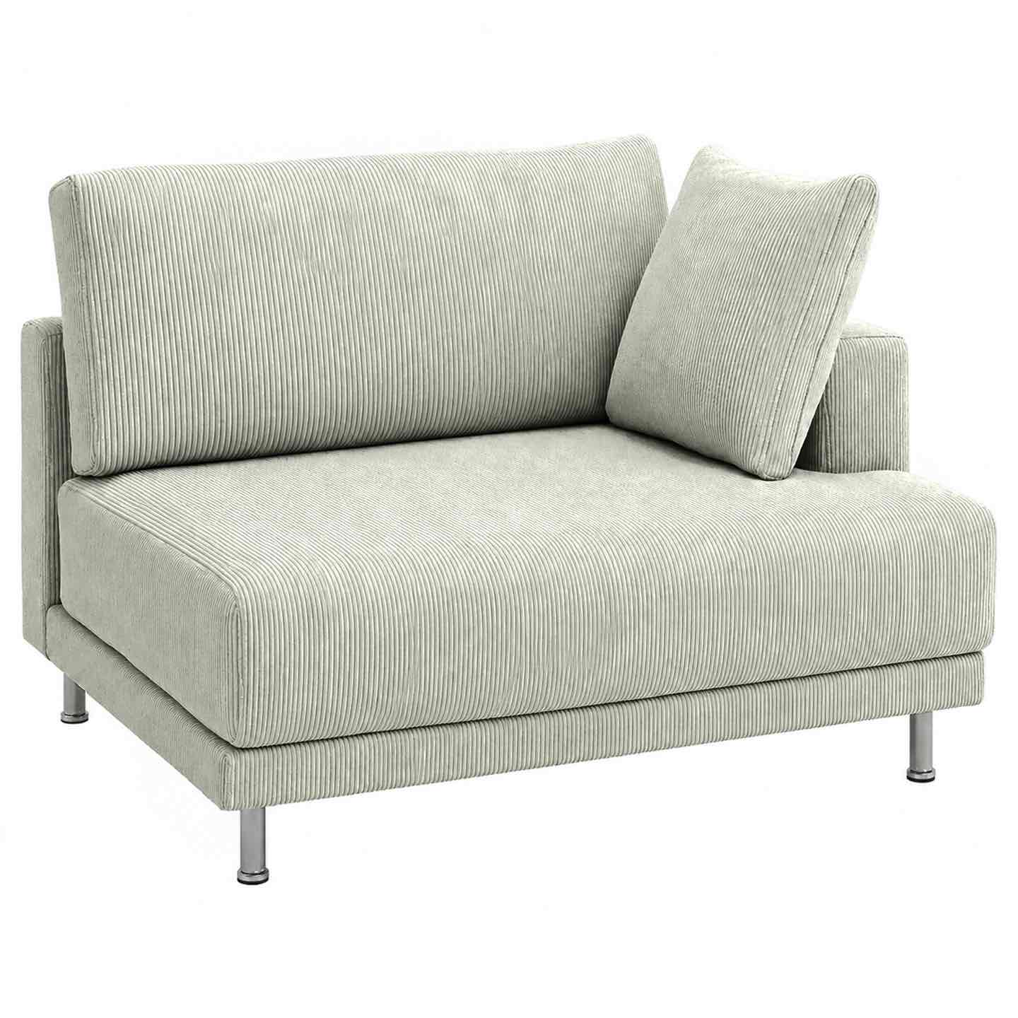 Uppåkra 1.5-seat module with right armrest cover