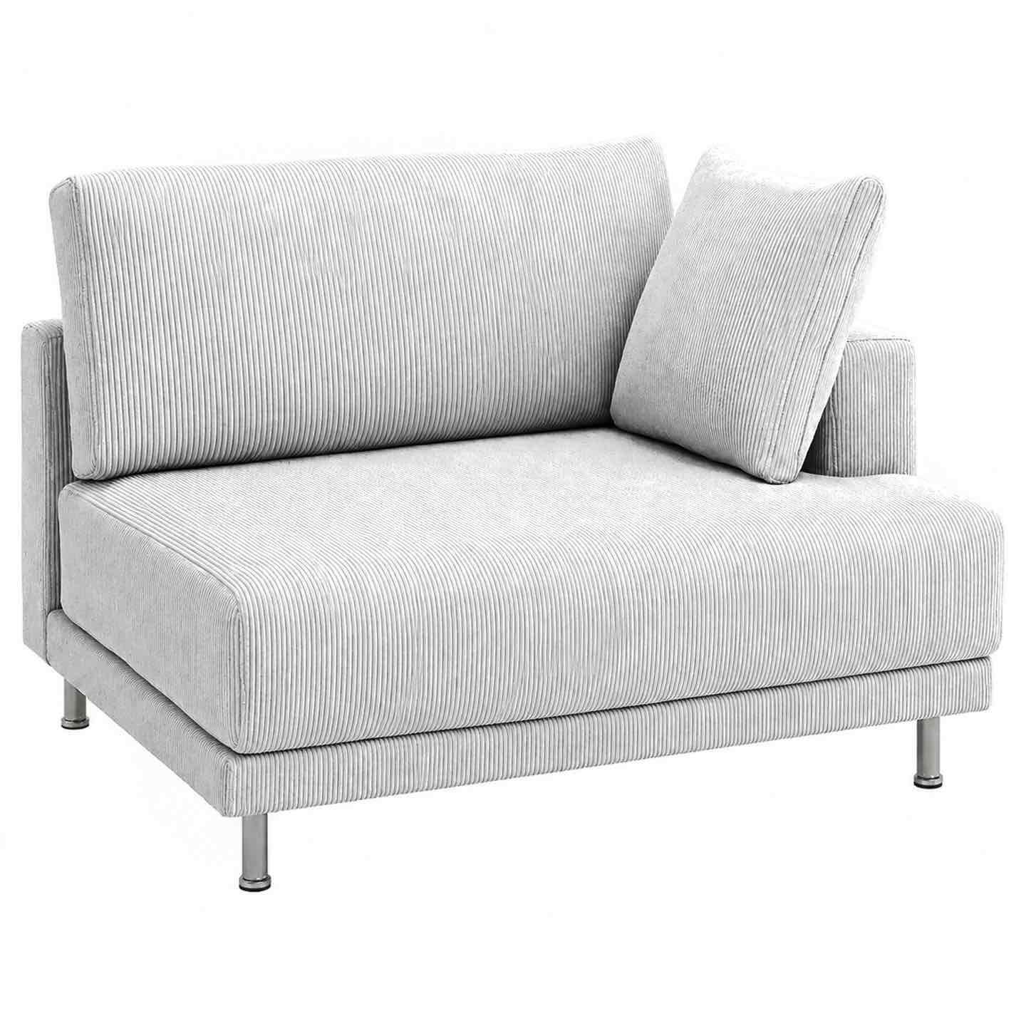 Uppåkra 1.5-seat module with right armrest cover