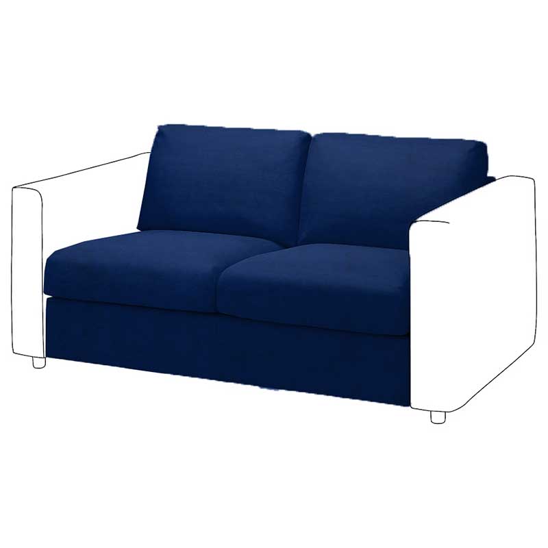 Vimle 2-seat Sofa bed Element Cover