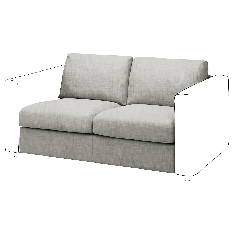 Vimle 2-seat Sofa bed Element Cover