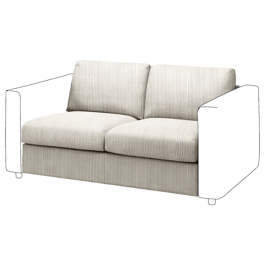 Vimle 2-seat Sofa bed Element Cover
