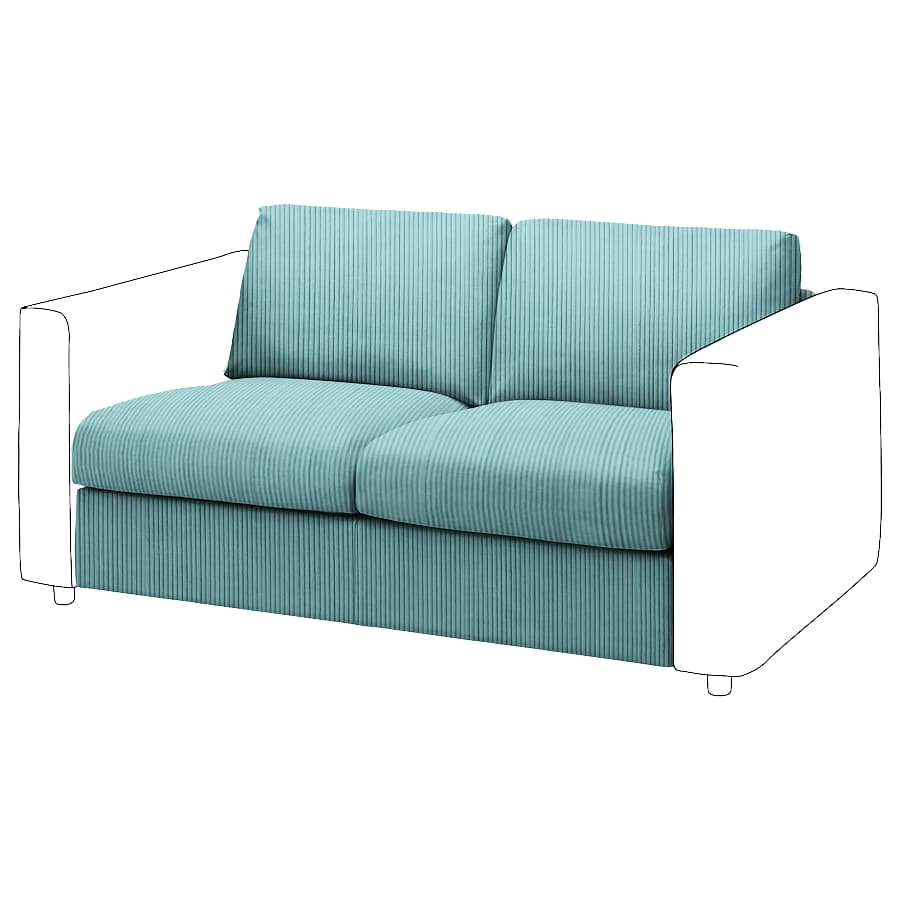 Vimle 2-seat Sofa bed Element Cover
