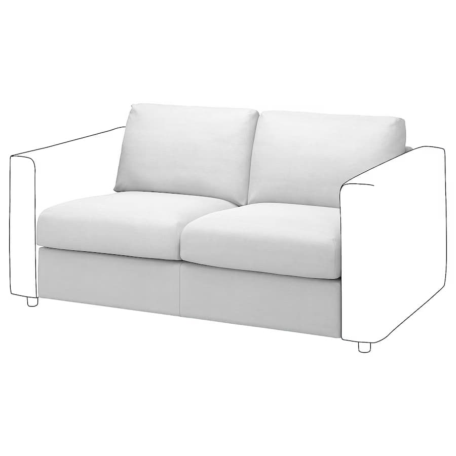 Vimle 2-seat Sofa bed Element Cover