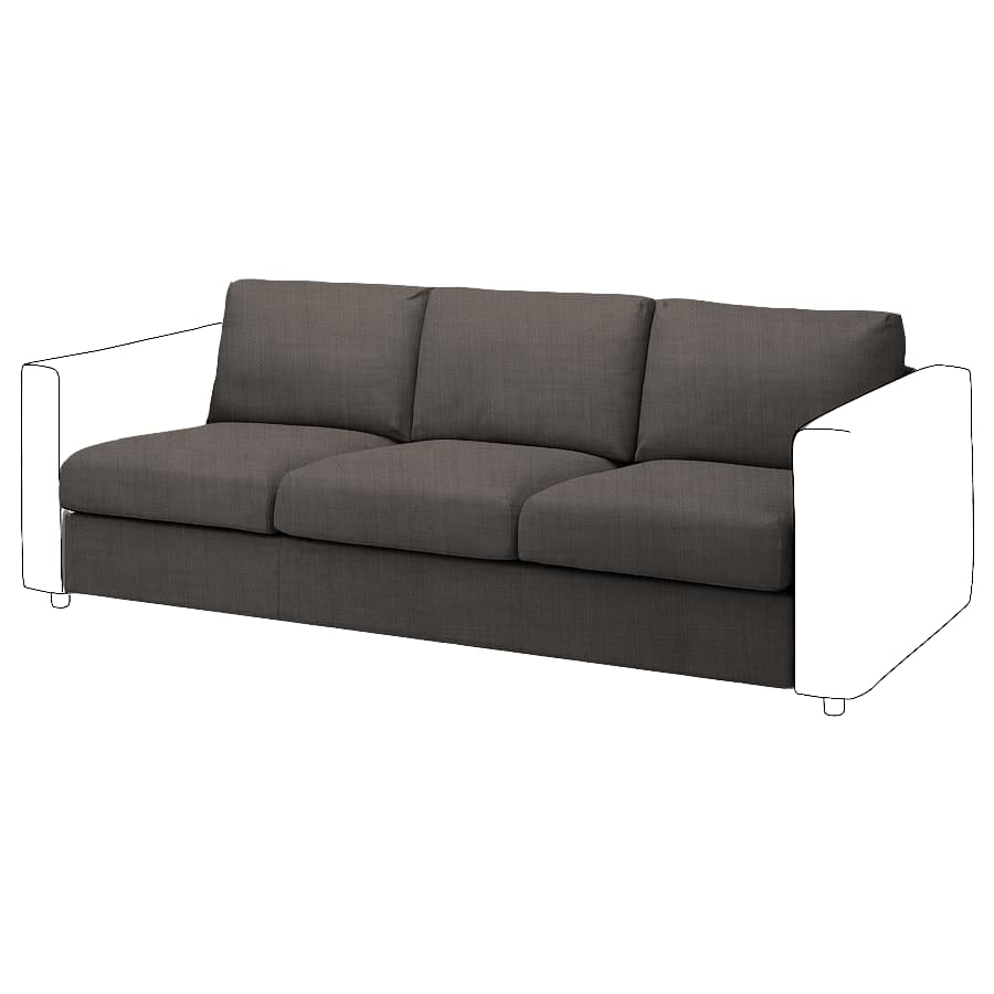 Vimle 3-seat Sofa bed Element Cover