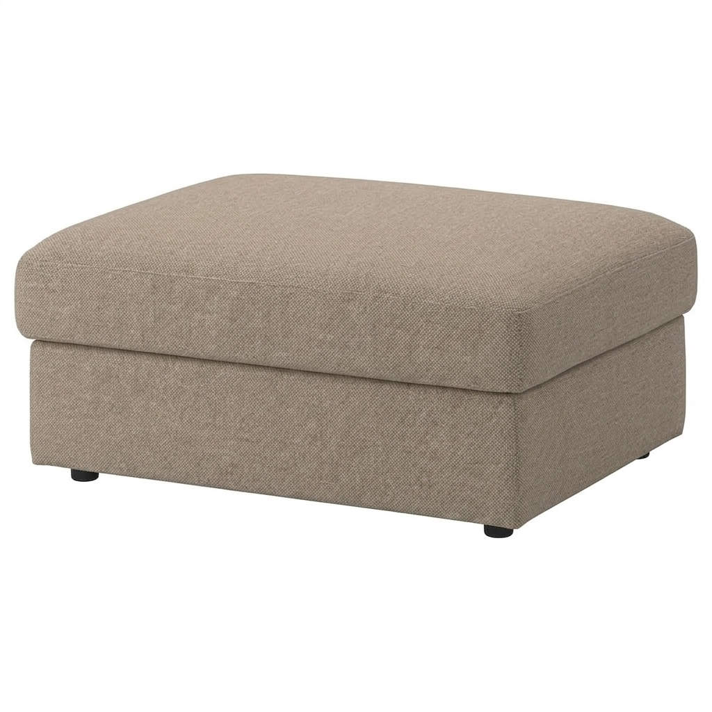 Fodera per Poggiapiedi Vimle - Chenille Beige #9