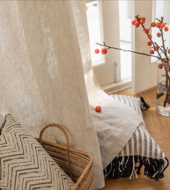 Waarom een linnen gordijn onmisbaar is in jouw interieur