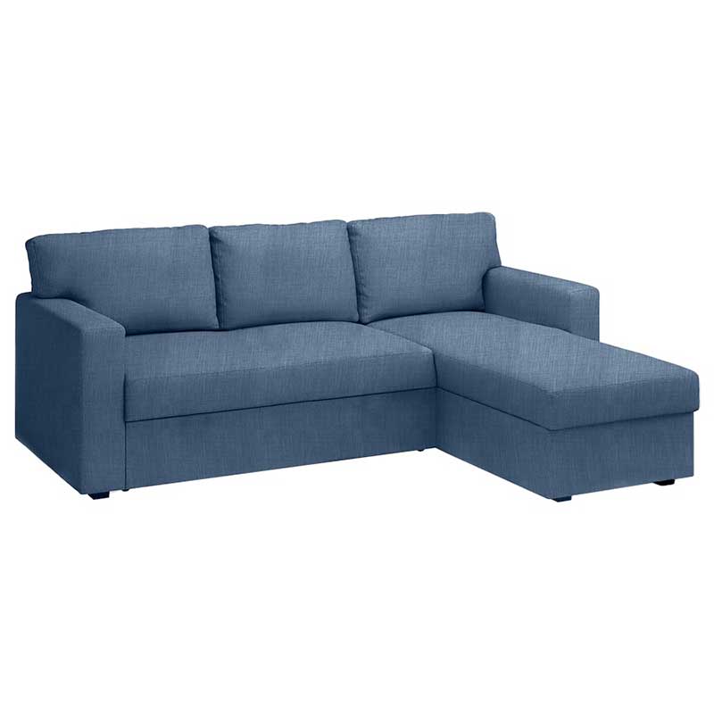 Bårslöv 3-seat Sofa bed with chaise longue left cover