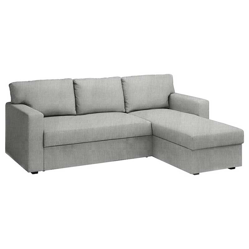 Bårslöv 3-seat Sofa bed with chaise longue left cover