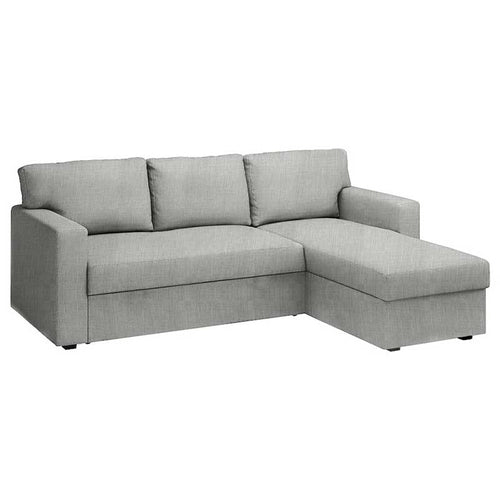 Bårslöv Sofá de 3 plazas con chaise longue cubierta izquierda