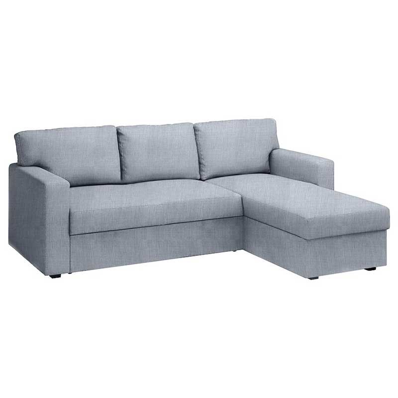 Bårslöv 3-seat Sofa bed with chaise longue left cover