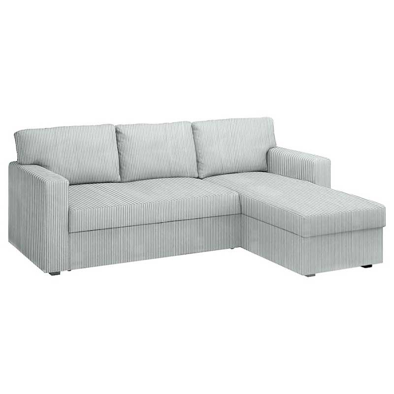 Bårslöv 3-seat Sofa bed with chaise longue left cover