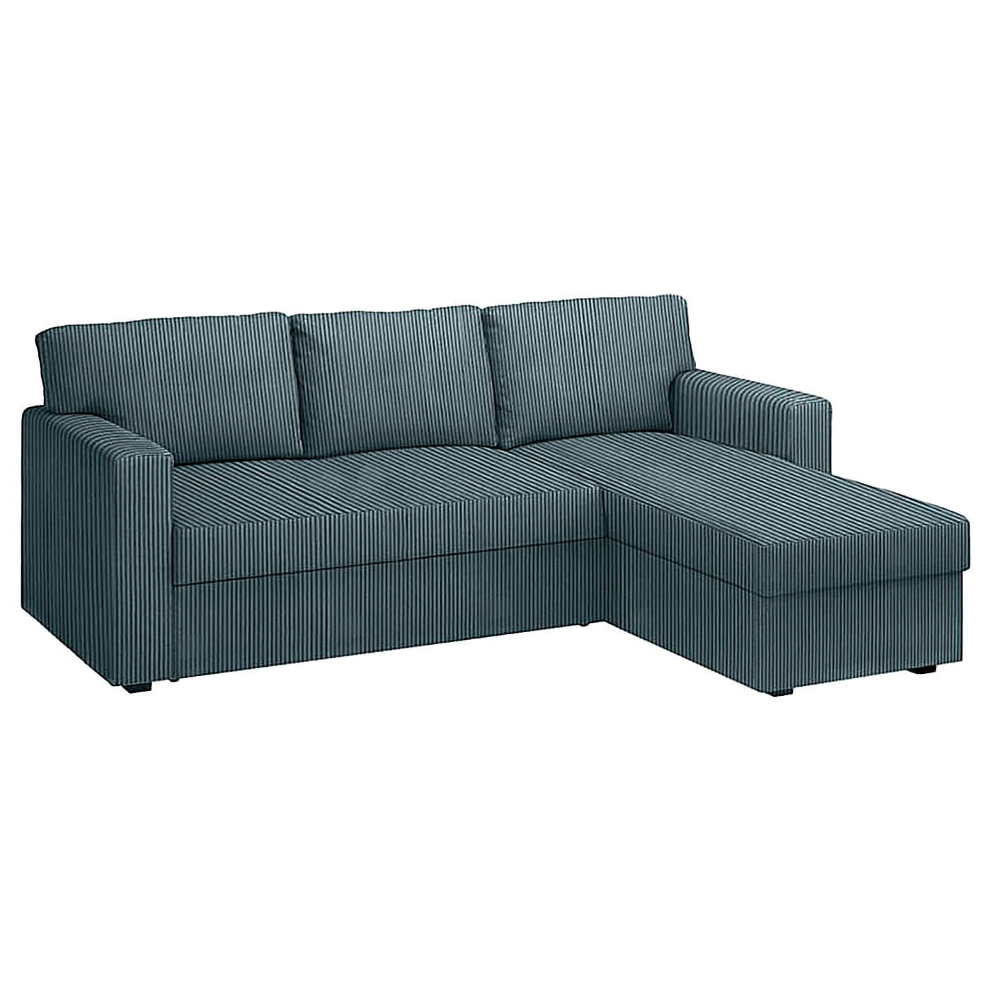 Bårslöv 3-seat Sofa bed with chaise longue left cover