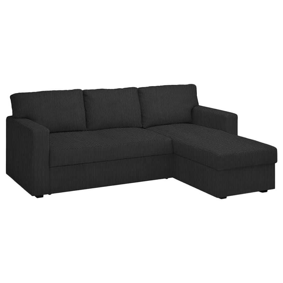 Bårslöv 3-seat Sofa bed with chaise longue left cover