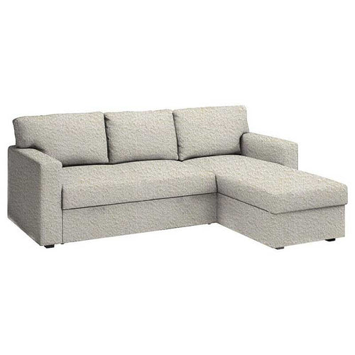 Bårslöv Sofá de 3 plazas con chaise longue cubierta izquierda