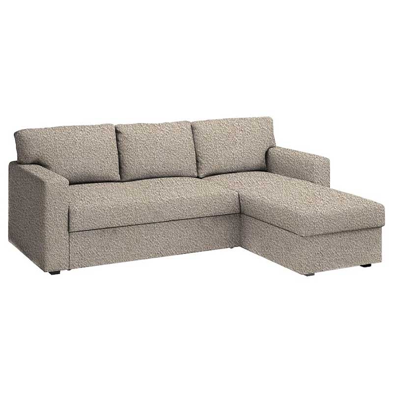Bårslöv 3-seat Sofa bed with chaise longue left cover