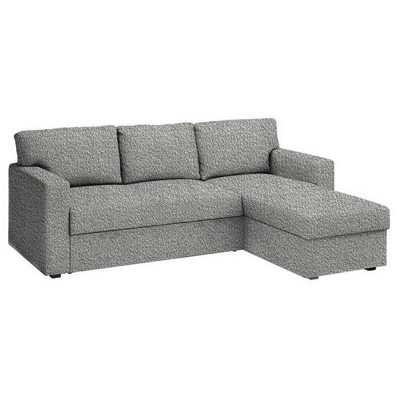 Bårslöv 3-seat Sofa bed with chaise longue left cover