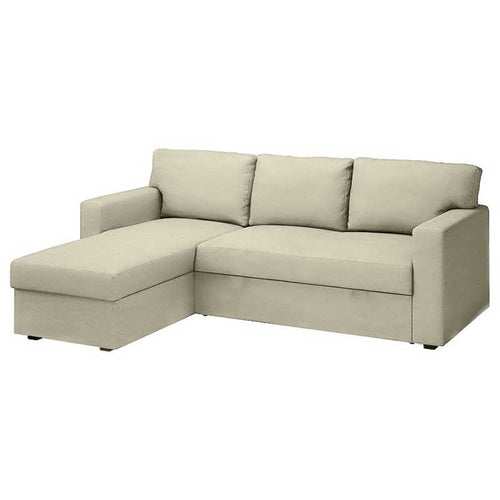 Bårslöv 3-zits Slaapbank met chaise longue rechts Hoes