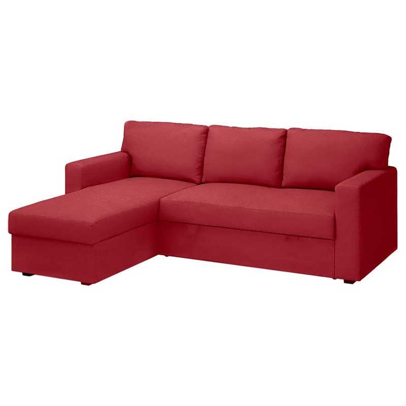 Bårslöv 3-Sitzer Bettsofa mit récamiere rechts Bezug