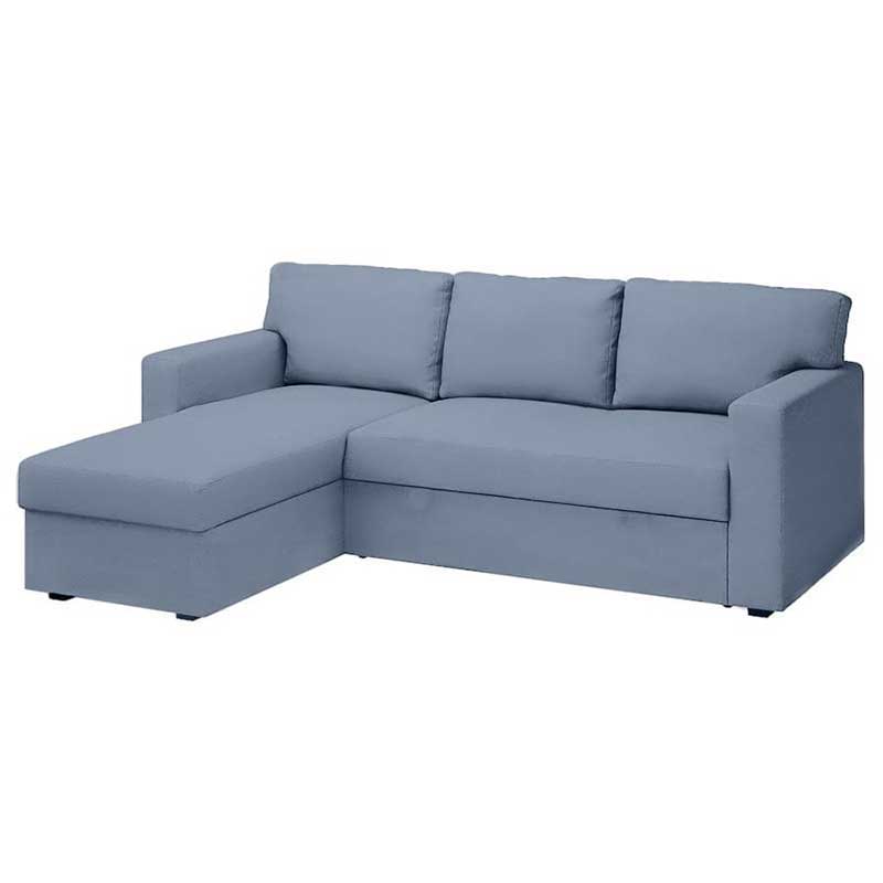Bårslöv 3-Sitzer Bettsofa mit récamiere rechts Bezug