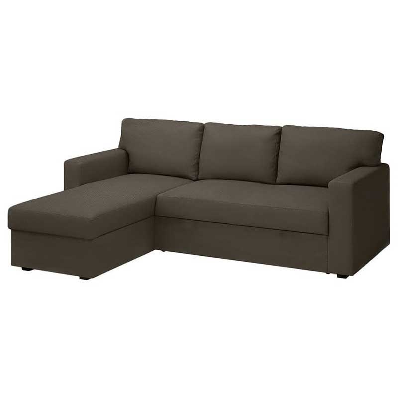 Bårslöv 3-Sitzer Bettsofa mit récamiere rechts Bezug