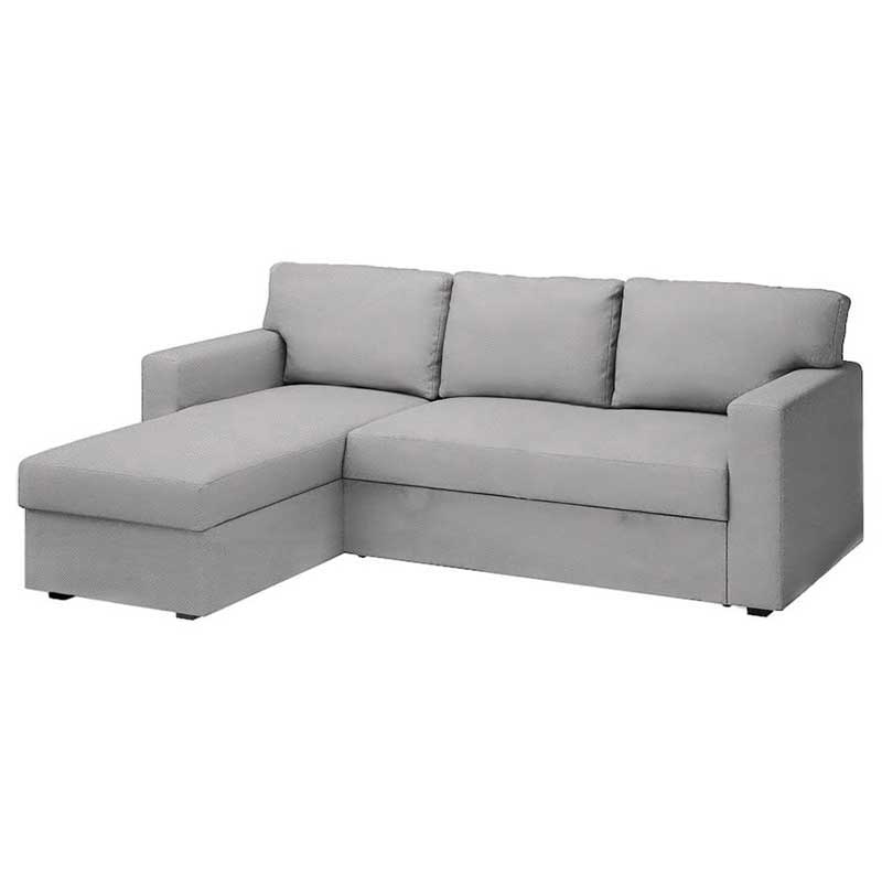 Bårslöv 3-Sitzer Bettsofa mit récamiere rechts Bezug