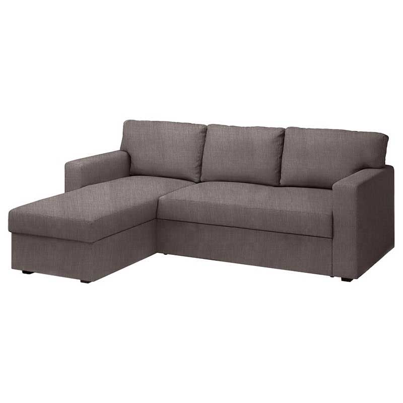 Bårslöv 3-Sitzer Bettsofa mit récamiere rechts Bezug
