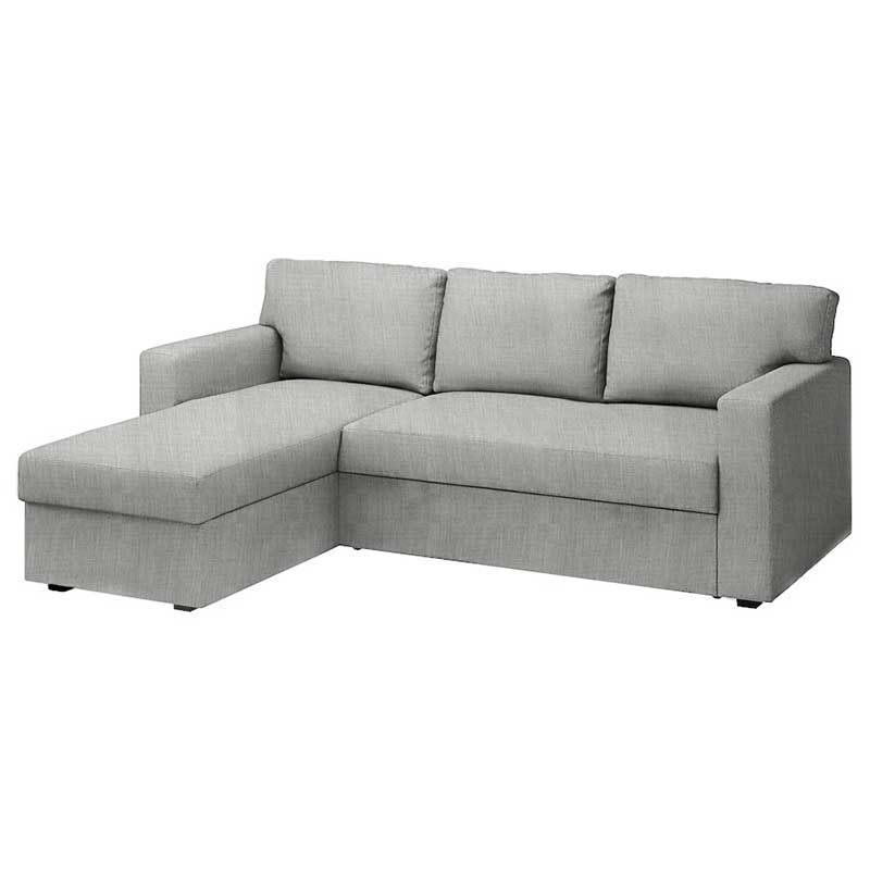 Bårslöv 3-Sitzer Bettsofa mit récamiere rechts Bezug