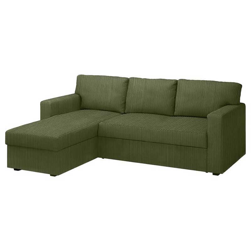 Bårslöv 3-Sitzer Bettsofa mit récamiere rechts Bezug