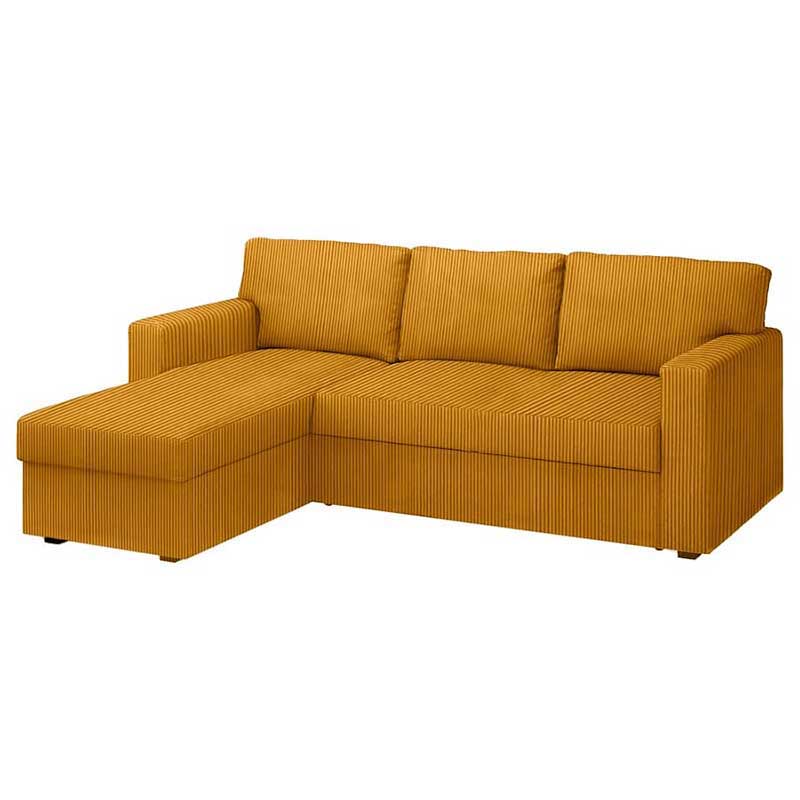 Bårslöv 3-Sitzer Bettsofa mit récamiere rechts Bezug