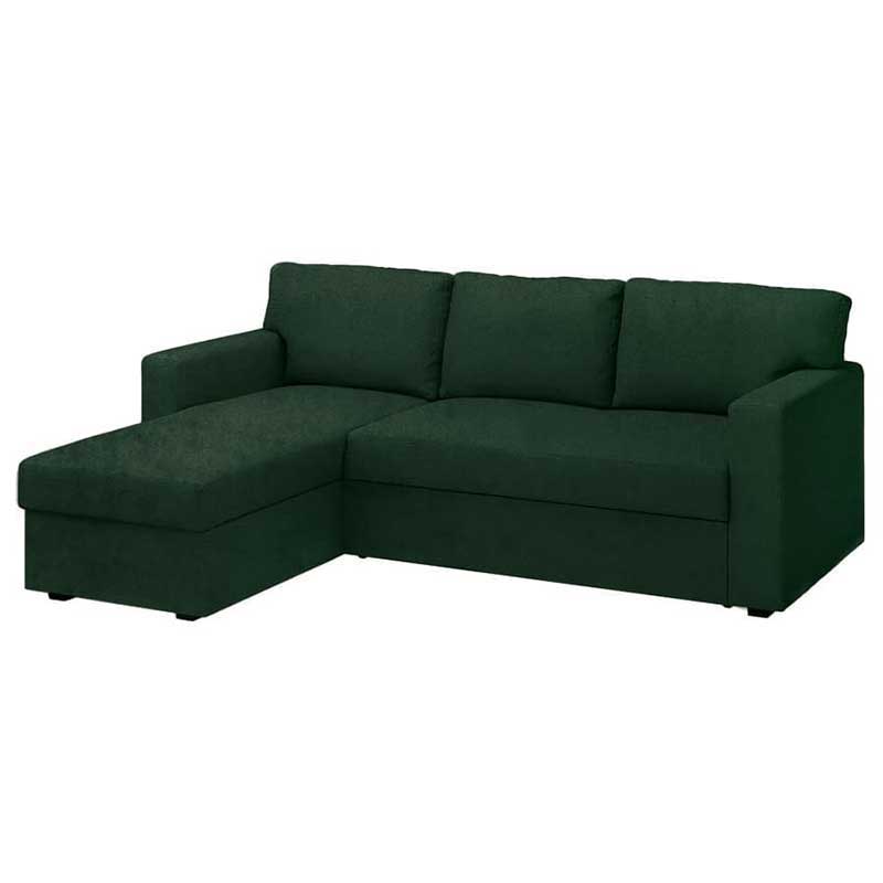 Bårslöv 3-Sitzer Bettsofa mit récamiere rechts Bezug