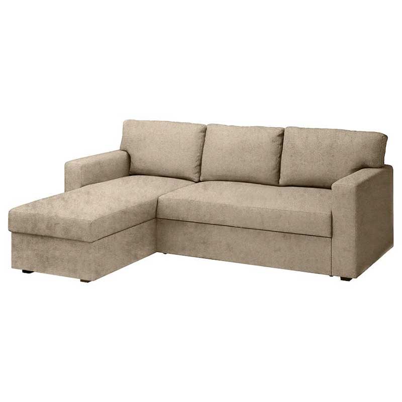 Bårslöv 3-Sitzer Bettsofa mit récamiere rechts Bezug