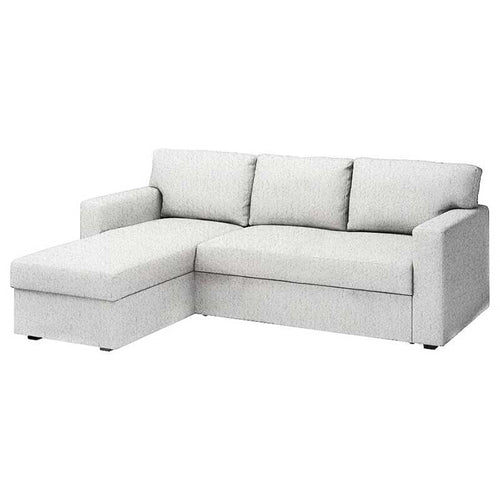 Bårslöv 3-zits Slaapbank met chaise longue rechts Hoes