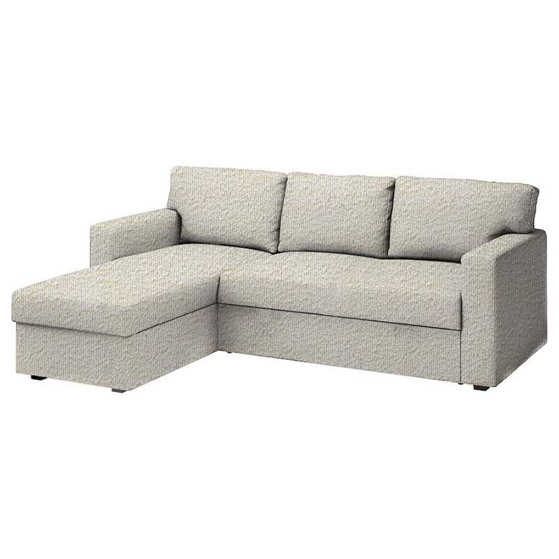Bårslöv 3-Sitzer Bettsofa mit récamiere rechts Bezug