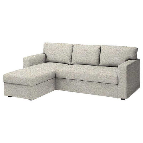 Bårslöv 3-zits Slaapbank met chaise longue rechts Hoes