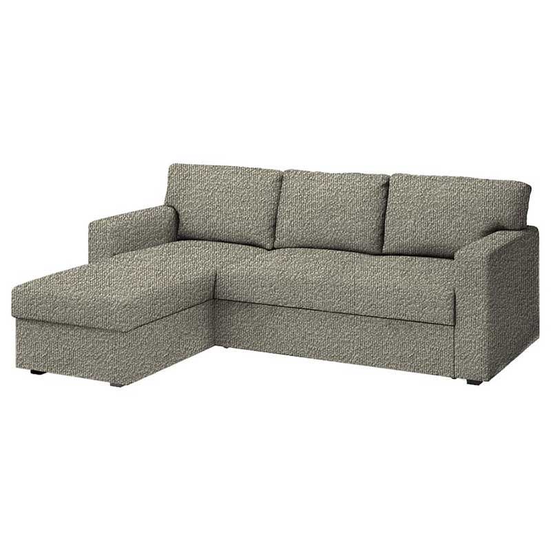 Bårslöv 3-Sitzer Bettsofa mit récamiere rechts Bezug