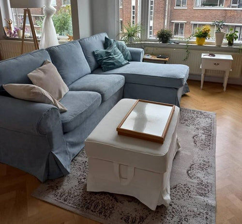 Funda de 3 asientos Ektorp con Chaise Longue