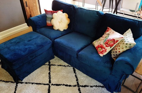 Funda de 3 asientos Ektorp con Chaise Longue