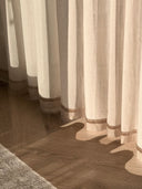 Linnen Ringgordijnen