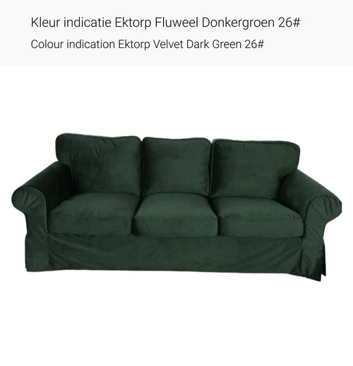 Housse de fauteuil Ektorp