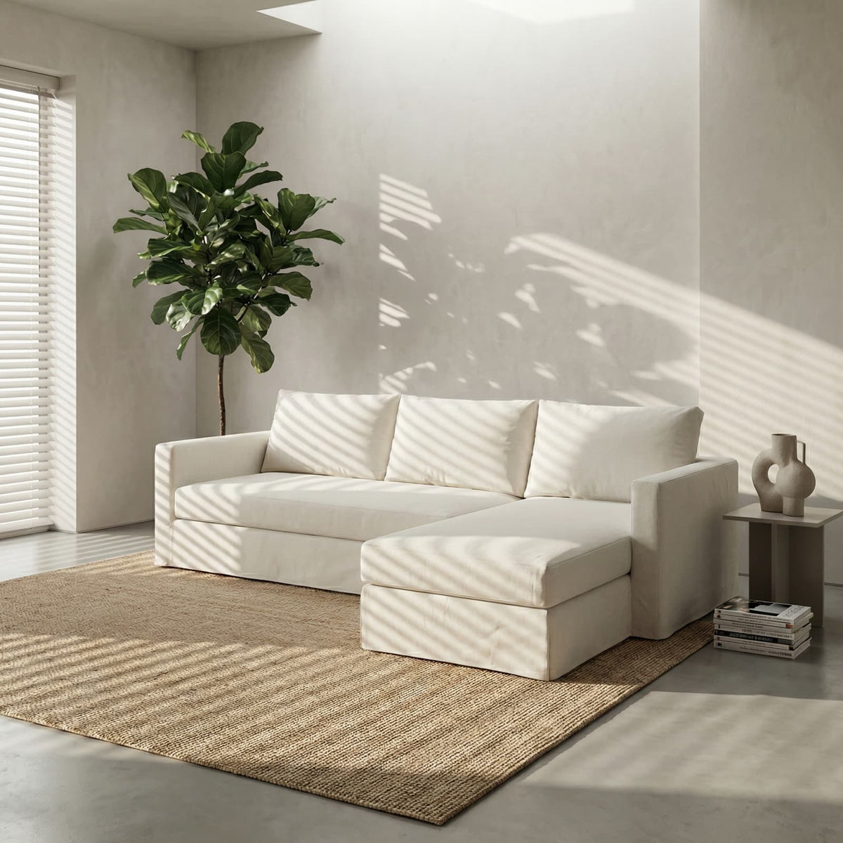 Housse convertible d'angle Friheten gauche