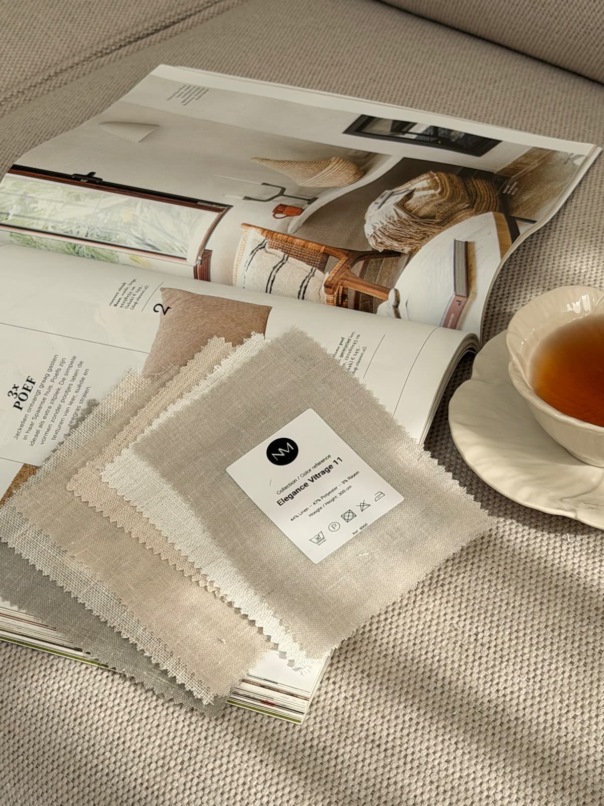 Staaltjes Linnen Gordijnen