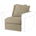 Grönlid 1-zits Element Hoes - Fluweel Crème #4 Gronlid-1-seater-Fluweel-creme_4 — Norsemaison