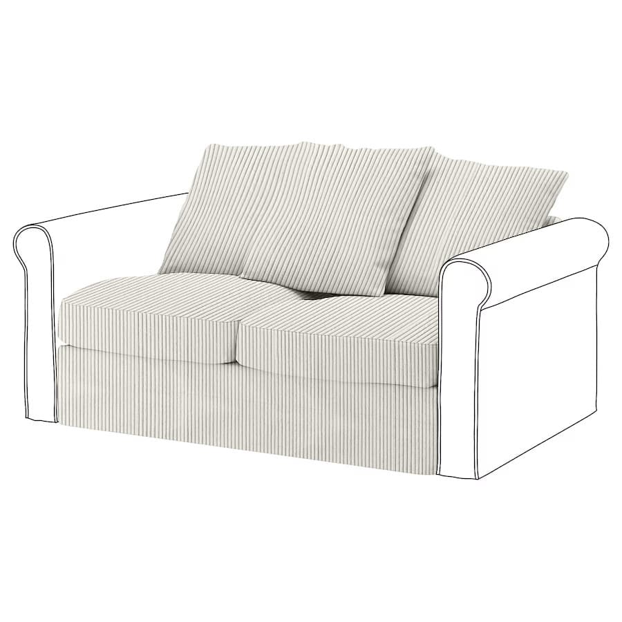 Grönlid 2-Sitzer Bettsofa Bezug
