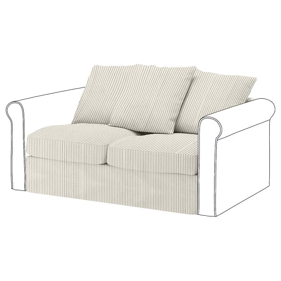 Grönlid 2-Sitzer Bettsofa Bezug