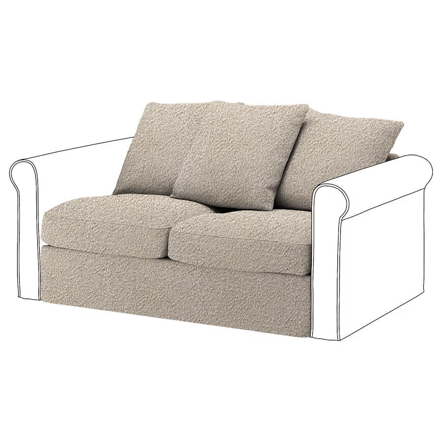 IKEA Grönlid 2-seat sofa bed cover | Norsemaison