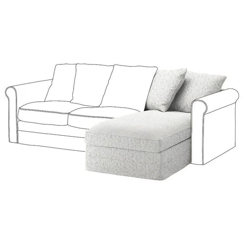 Grönlid chaise longue hoes