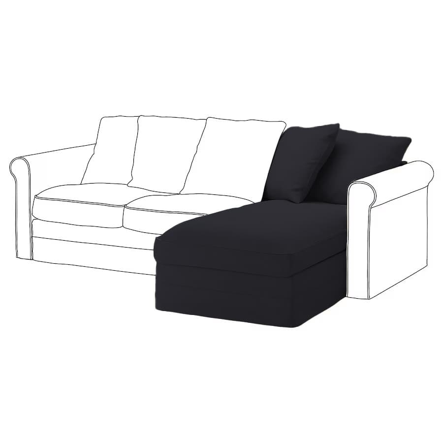 Grönlid Chaise Longue Chenille 48