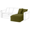 Grönlid chaise longue hoes